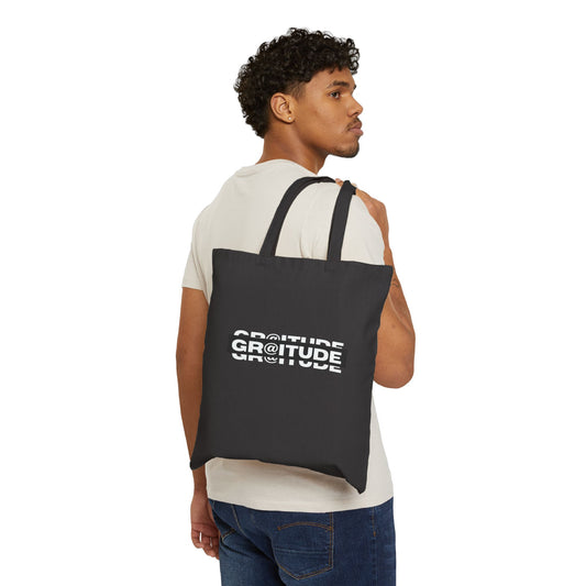 Gratitude Cotton Canvas Tote Bag