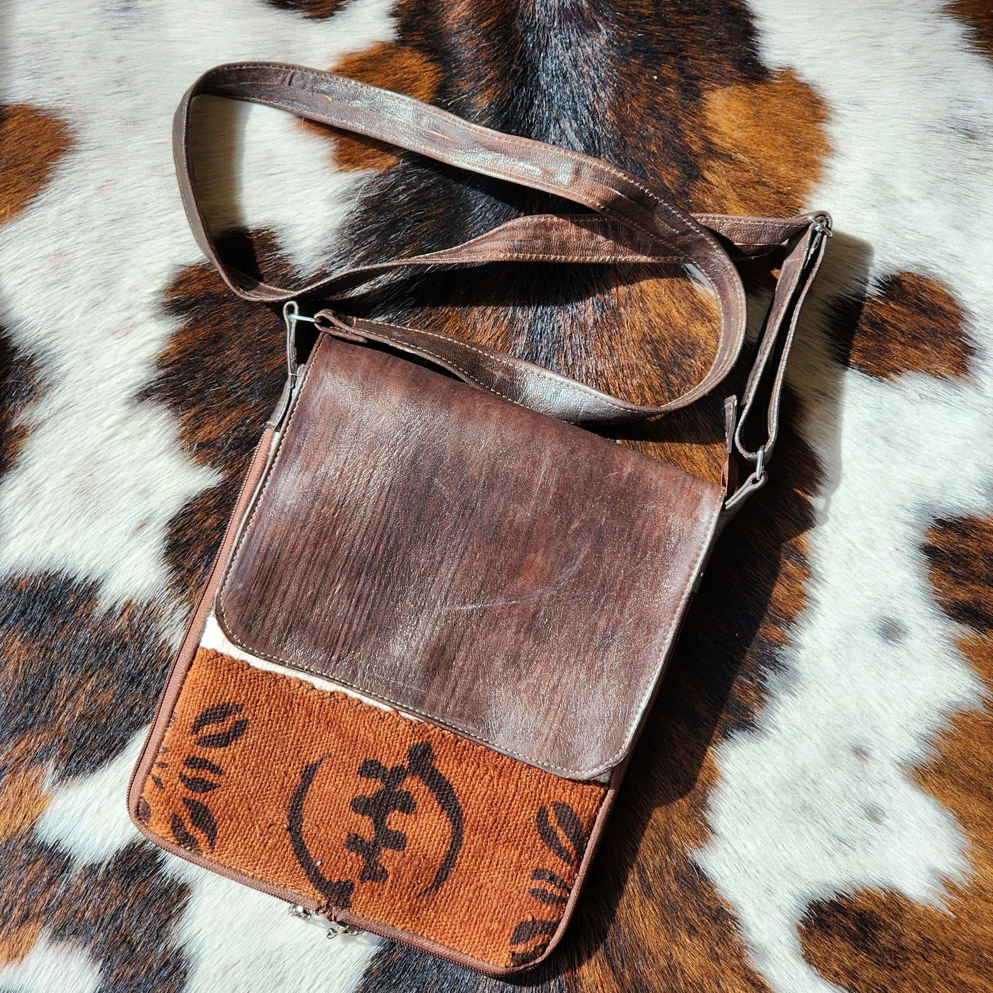 Mudcloth Crossbody Bag