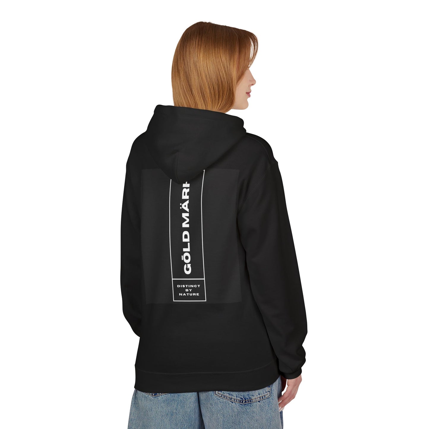 Gratitude Unisex Midweight Softstyle Black Fleece Hoodie