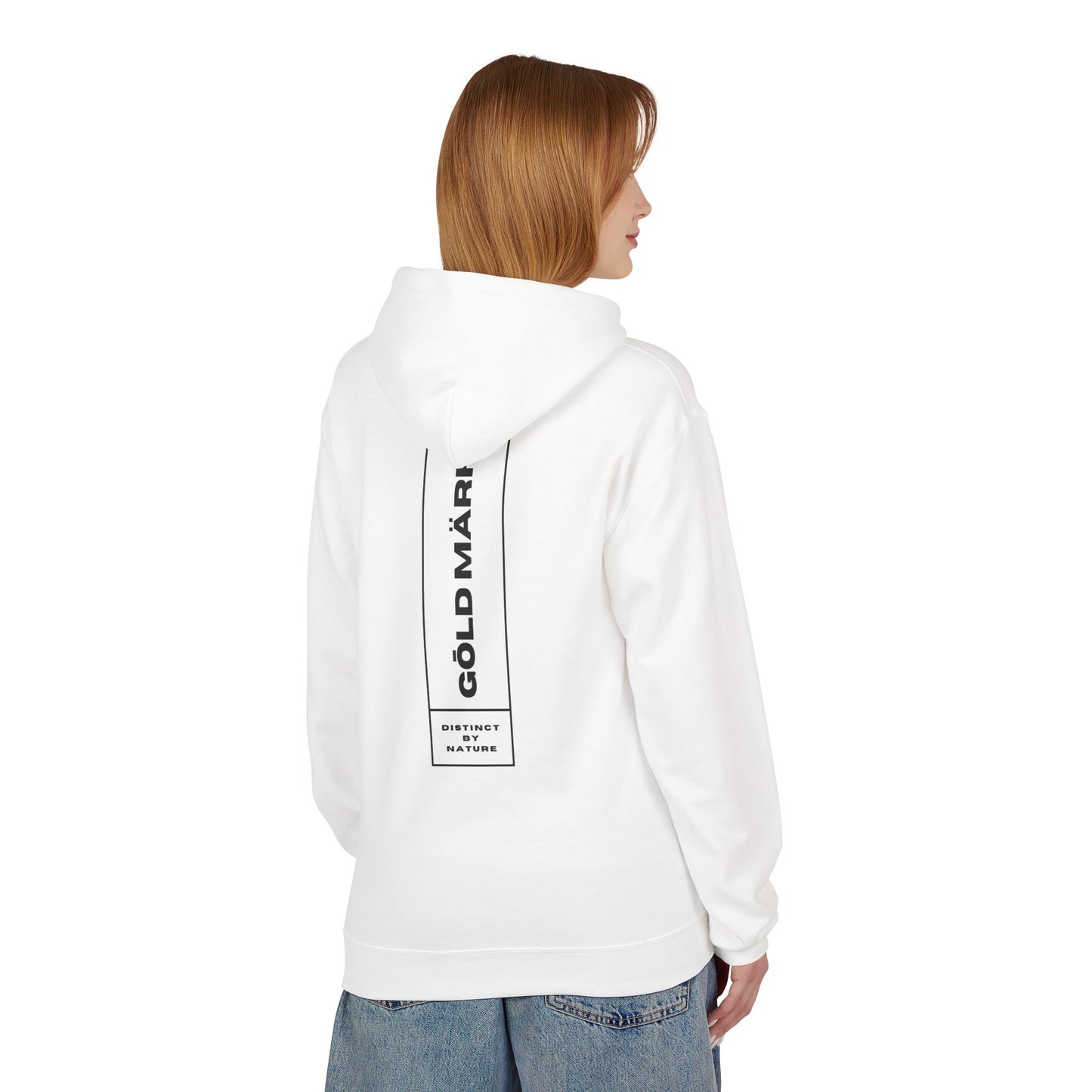 Gratitude Unisex Midweight Softstyle White Fleece Hoodie